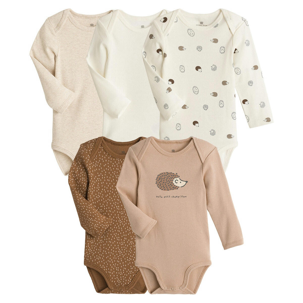 Lot de 5 bodies
