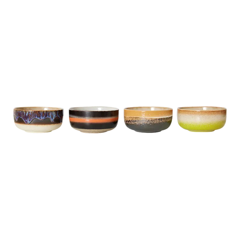 Schalen-Set 4-teilig 70'S