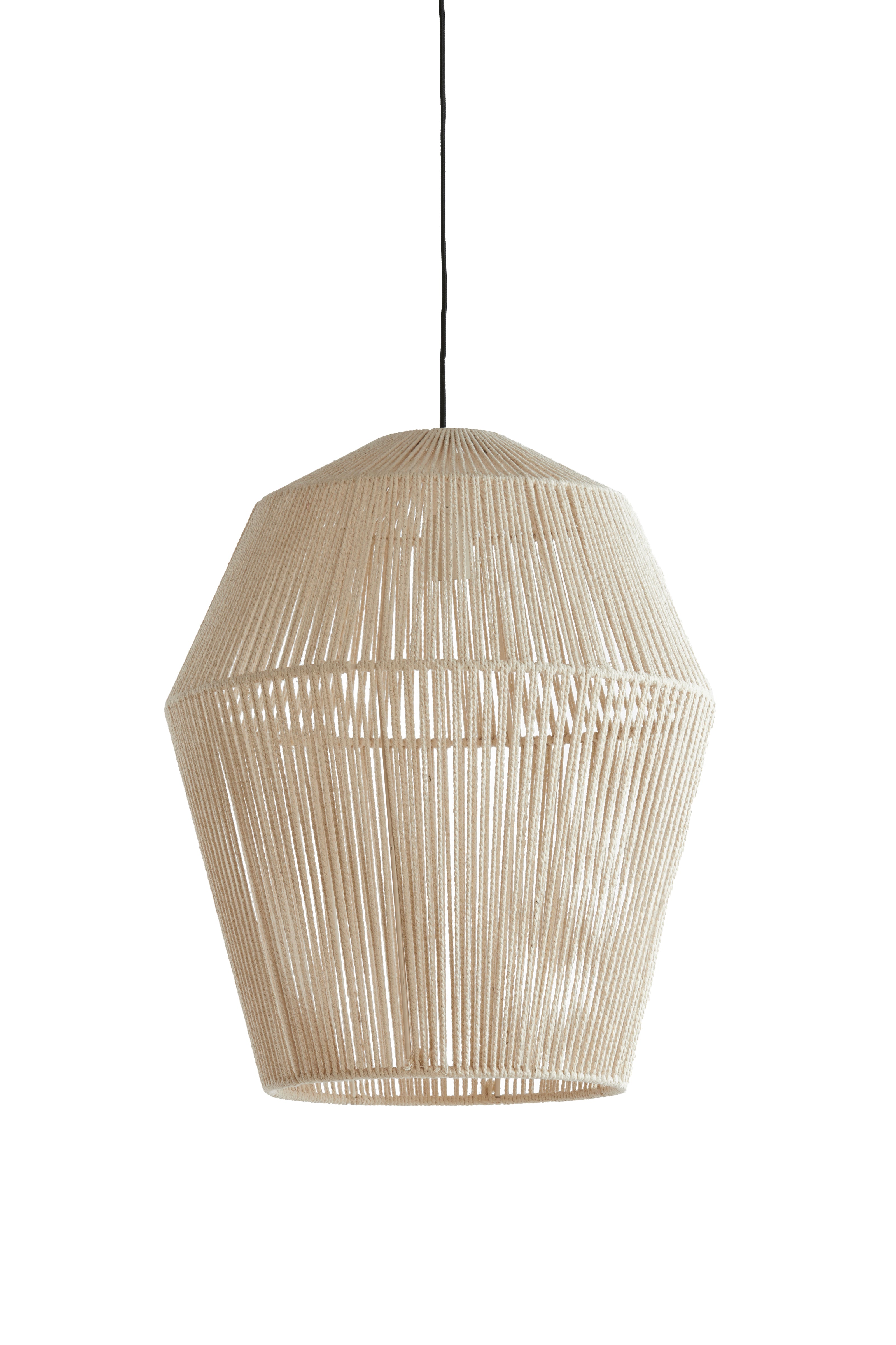 Light & Living hanglamp DEYA - Ø45x56cm - wit