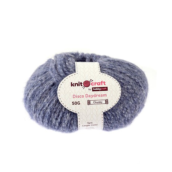Knitcraft Denim Disco Daydream Chunky Yarn 50g