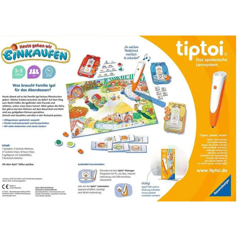 Brettspiel tiptoi