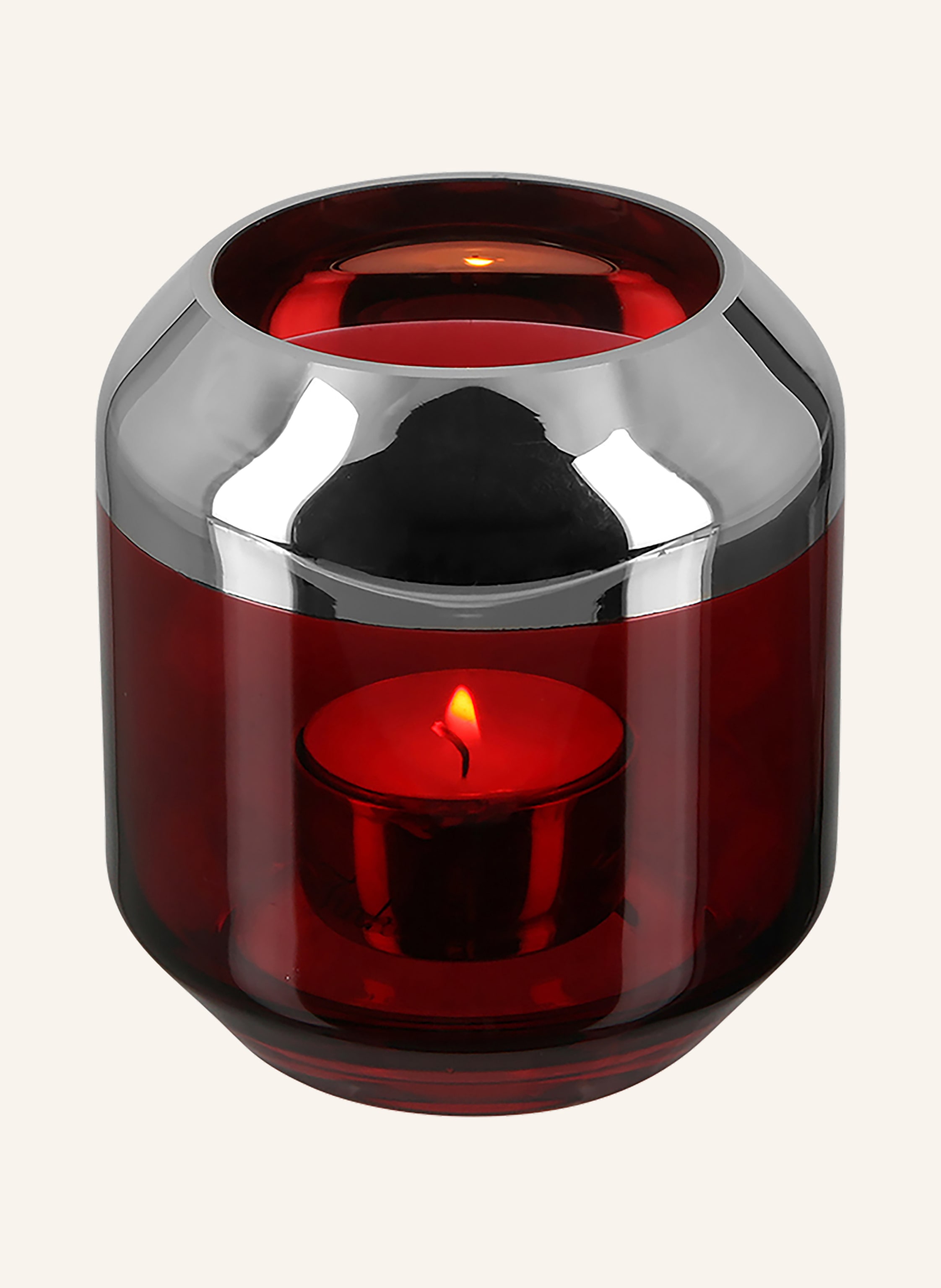 Fink Teelichthalter, Vase SMILLA
