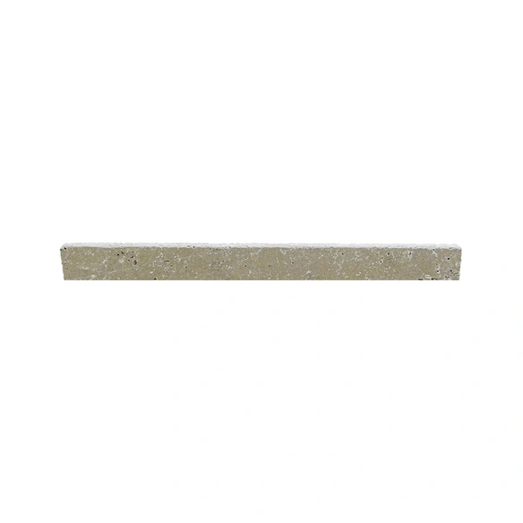 Sockelleiste »Tosca Cream«, LxBxH: 40,6 x 1,2 x 6 cm, Travertin, beige