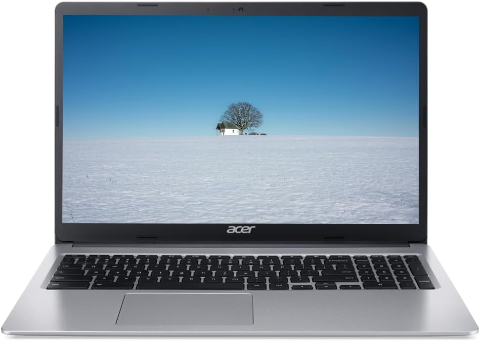 acer 2024 Chromebook, 15 HD IPS ComfyView Screen, Intel Celeron N Processor Up to 2.70GHz, 4GB LPDDR4, 64GB eMMC, Intel UHD Graphics, 6th Gen WiFi, Webcam, Chrome OS, Dove Gray(Renewed)