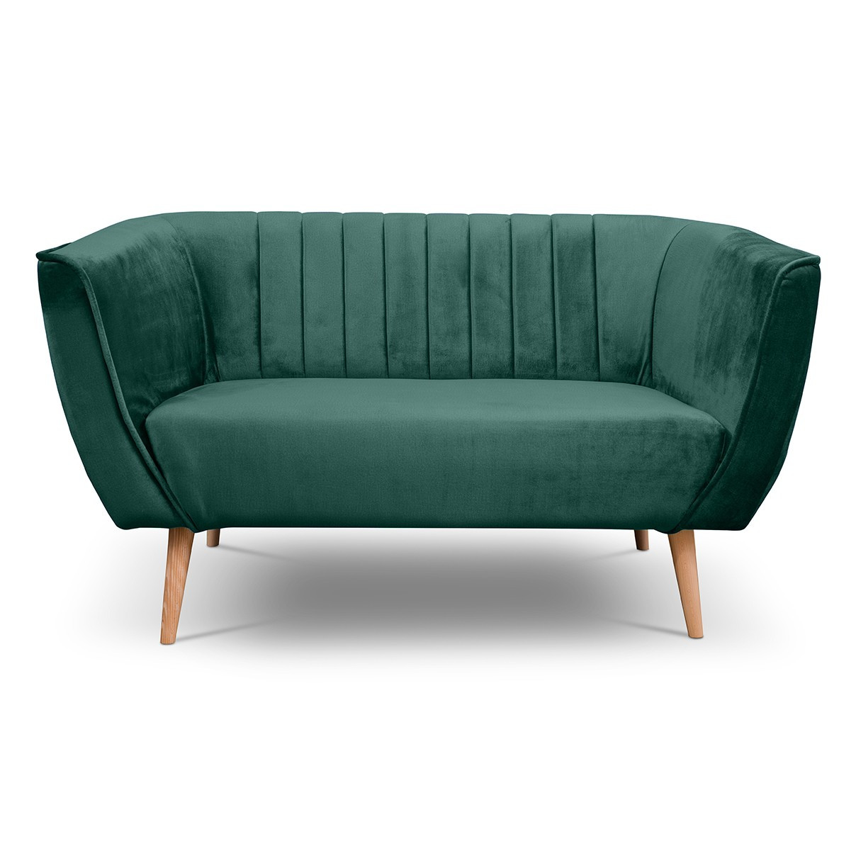 Sofa dwuosobowa PIK 2 / MON37 butelkowa zieleń