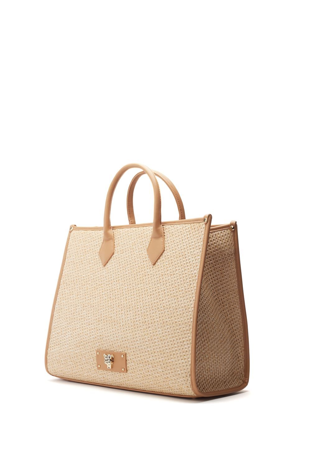 Moda In Pelle Slyvie Bag' Raffia Shoulder Bag