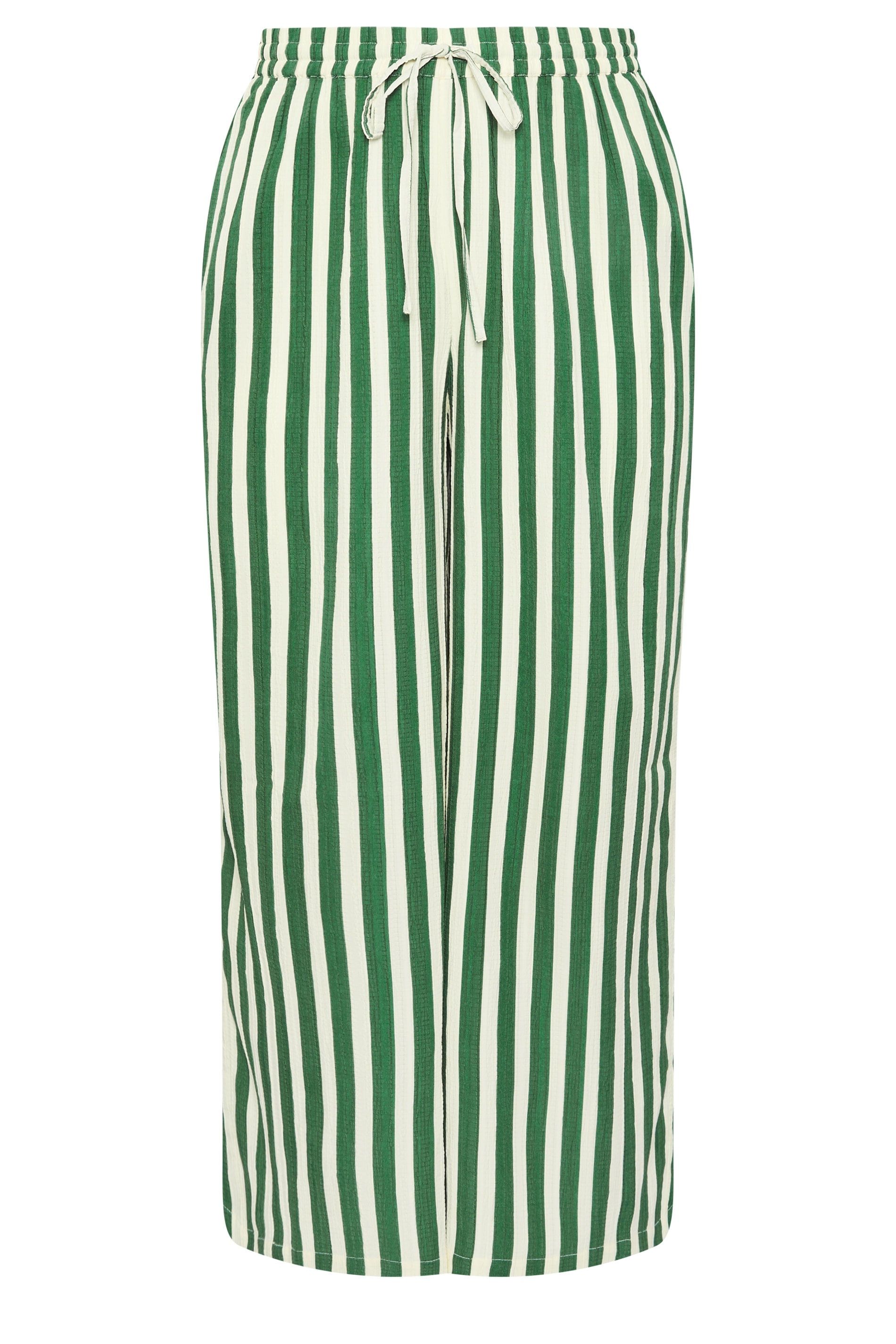 Yours Stripe Wide Leg Trousers