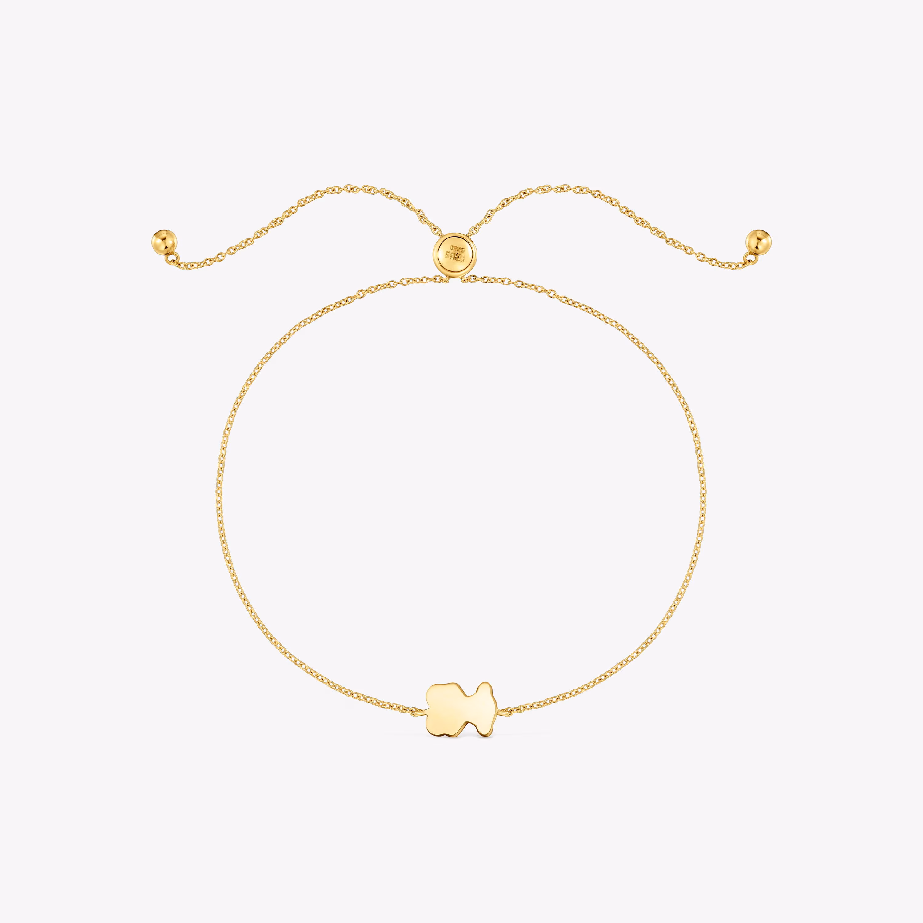 Pulsera motivo oso de oro y lapislázuli TOUS 1950