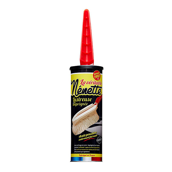 Lustreuse imprégnée Nenette coton blanc