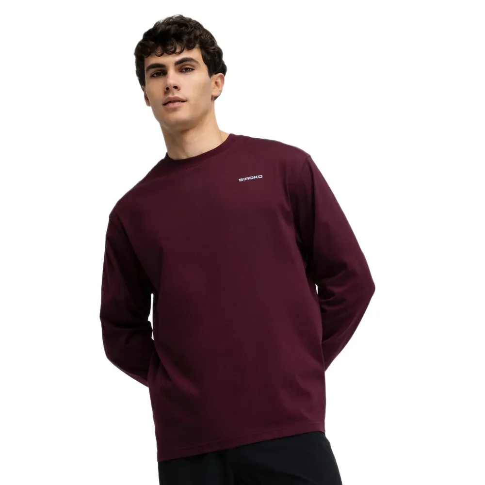 Siroko Rutted long sleeve T-shirt