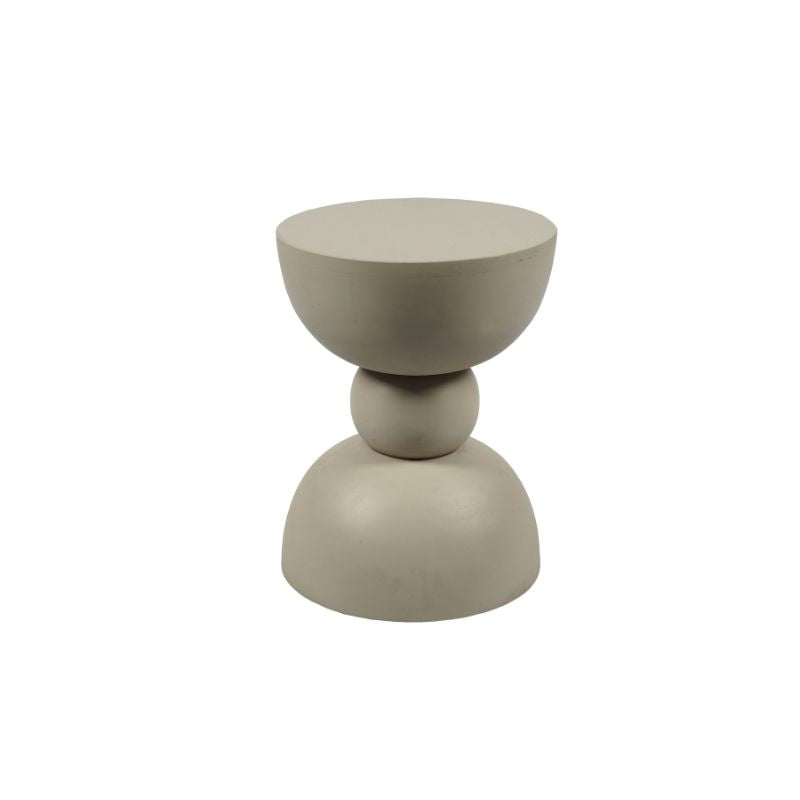 StarFurn Bijzettafel Beige Hout - 30x30x40cm - Jon