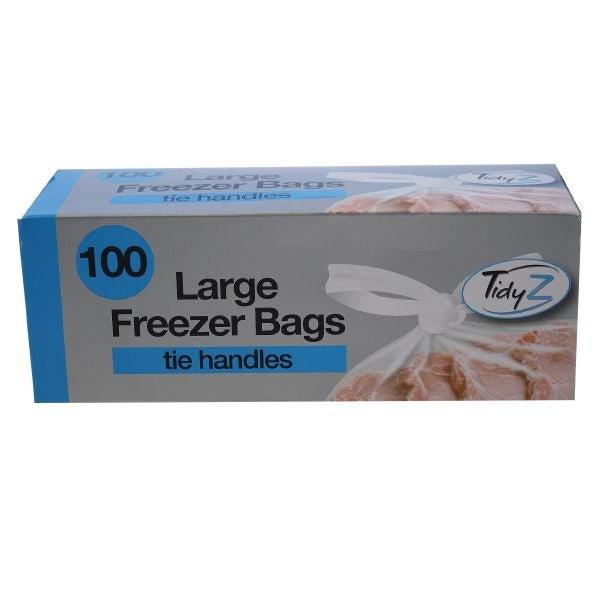 Tidy Z Large Freezer Bags 100 Pk