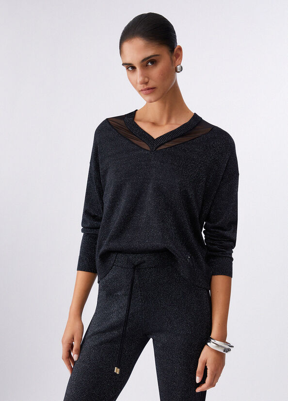 Maglia con scollo a V