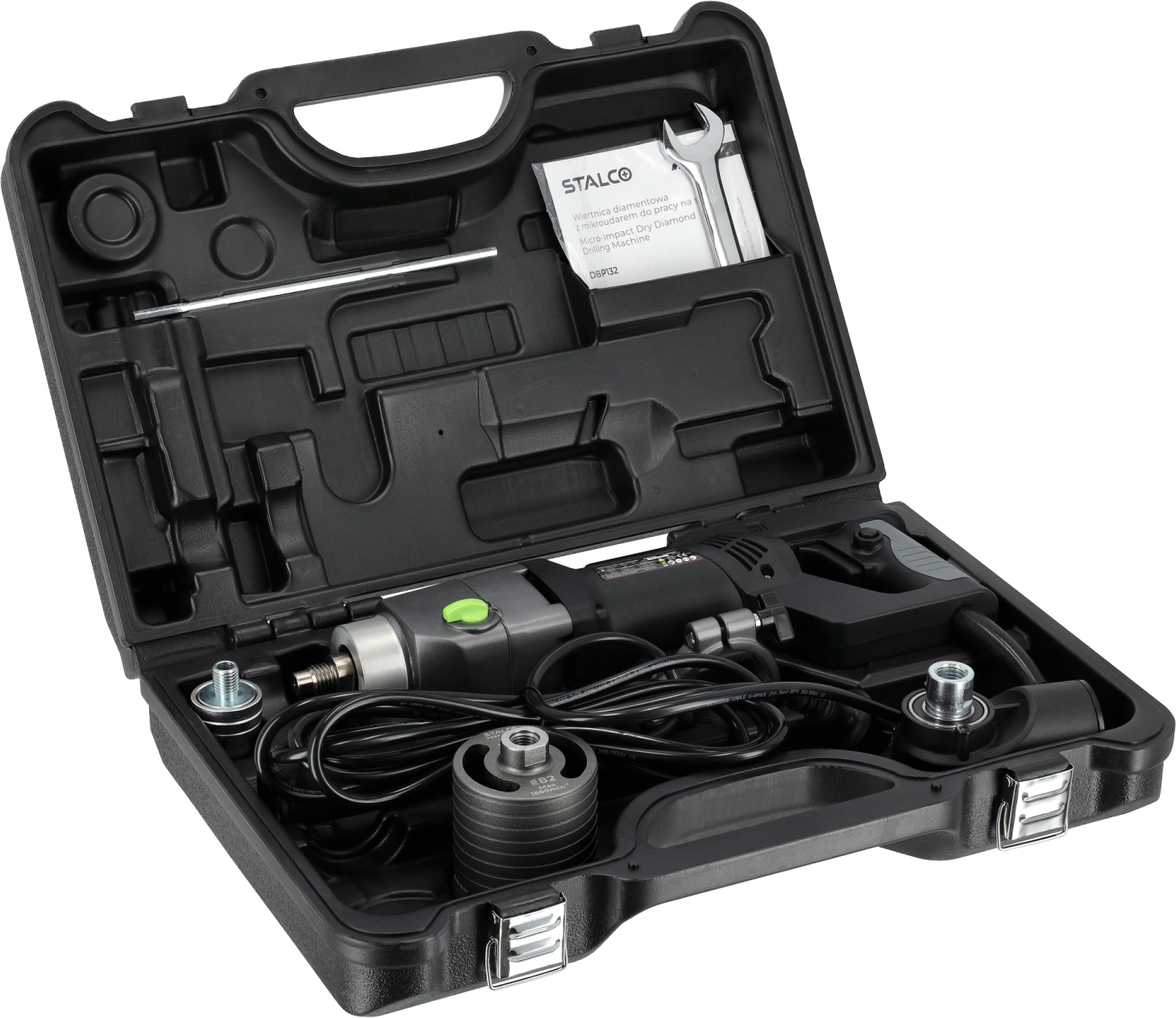 Wiertnica diamentowa z mikroudarem DBP132 STALCO PERFECT S-98599
