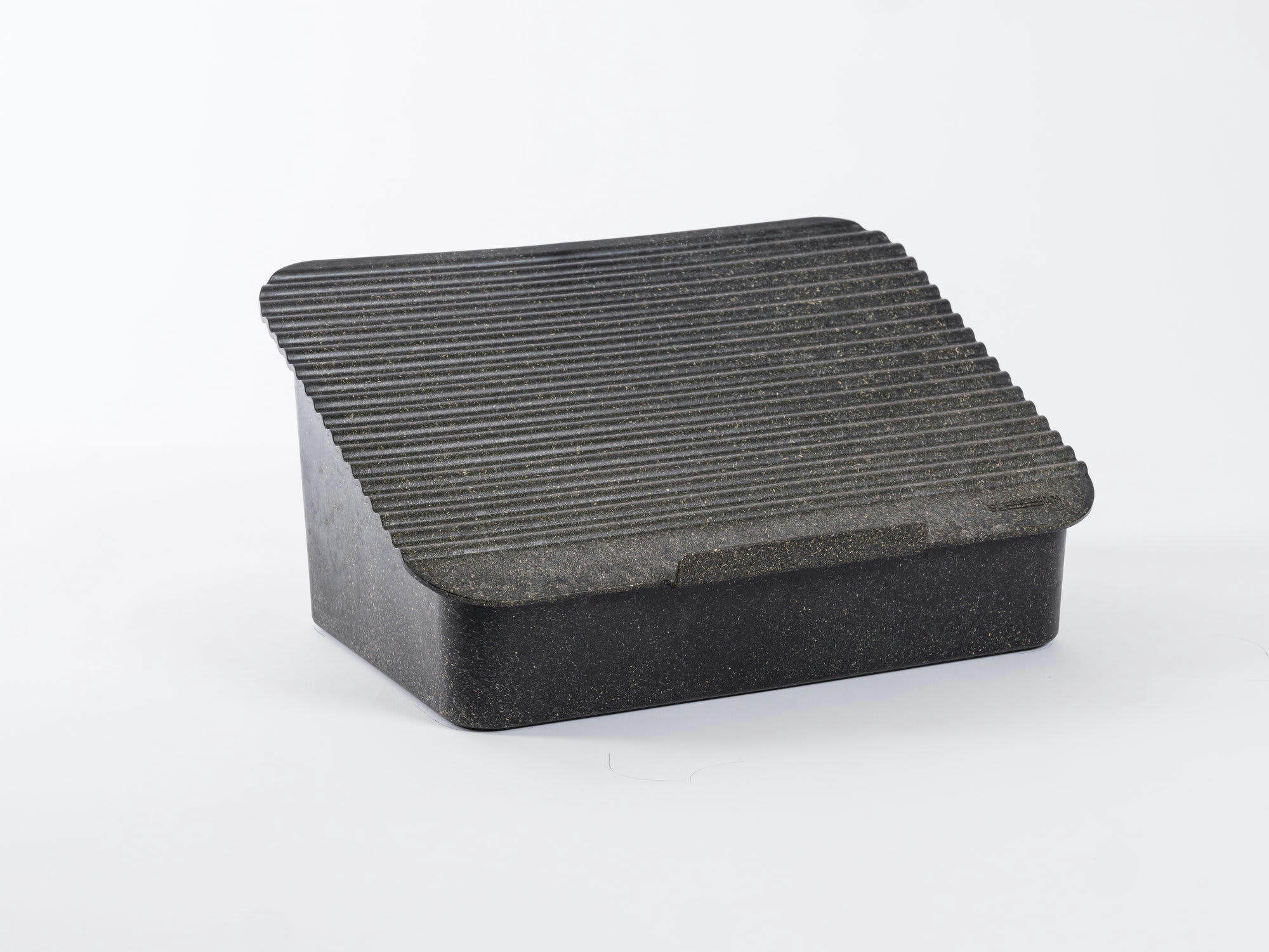 - Support pour ordinateur, réhausseur ergonomique en bioplastique noir