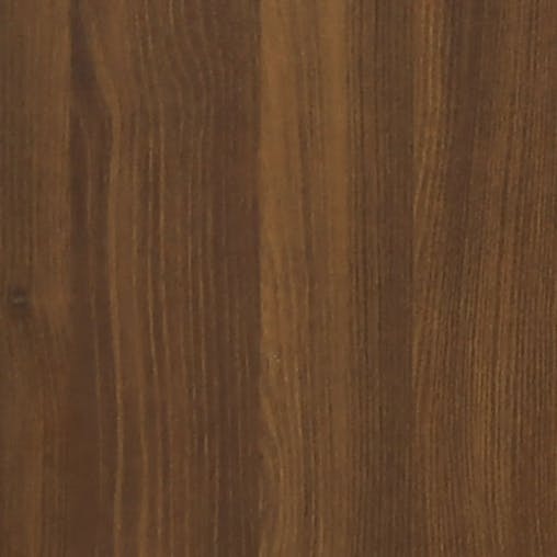 NNEVL Wall-mounted Bedside Cabinets 2 pcs Brown Oak 50x30x47 cm