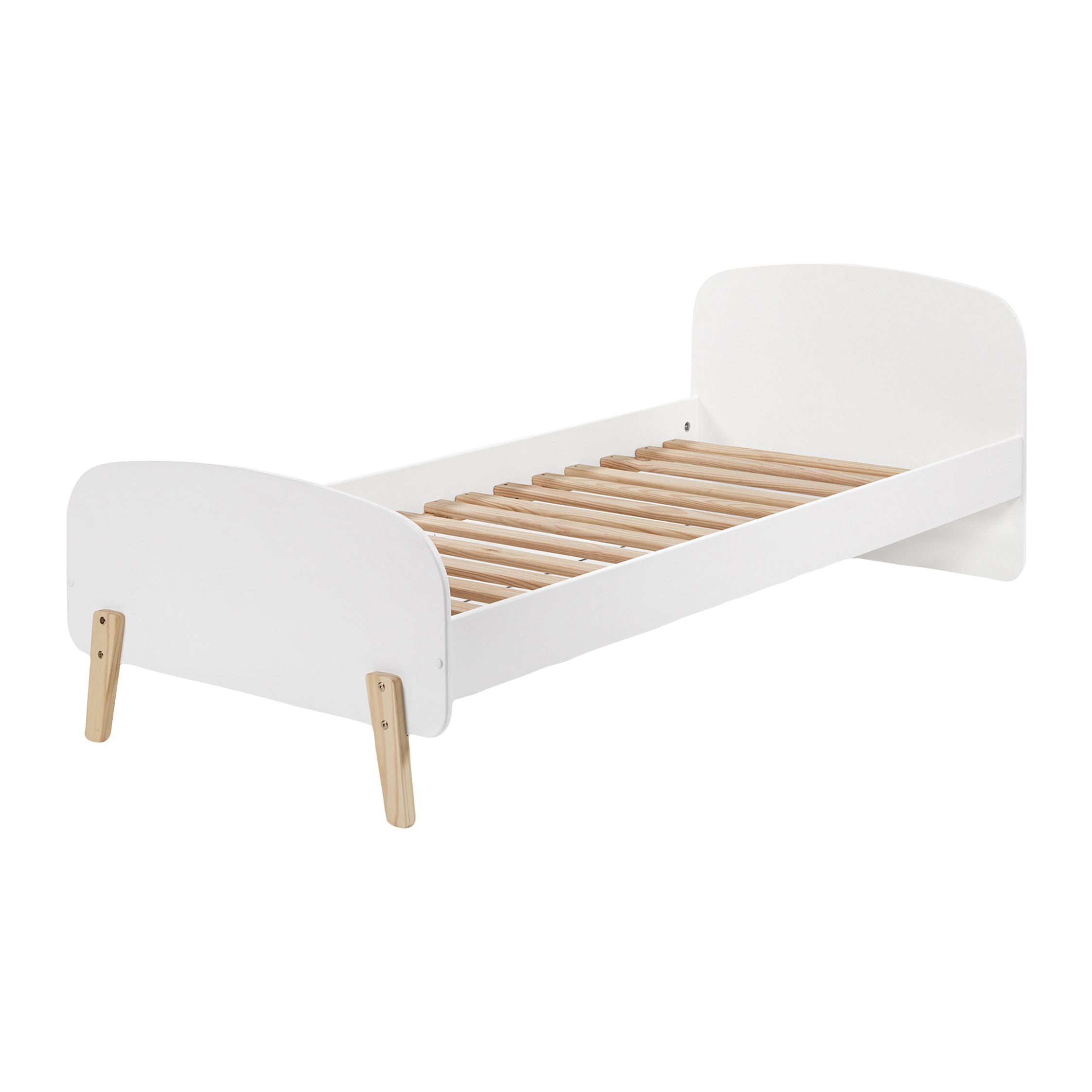 Vipack Kiddy Eenpersoonsbed 90 x 200 cm - Wit