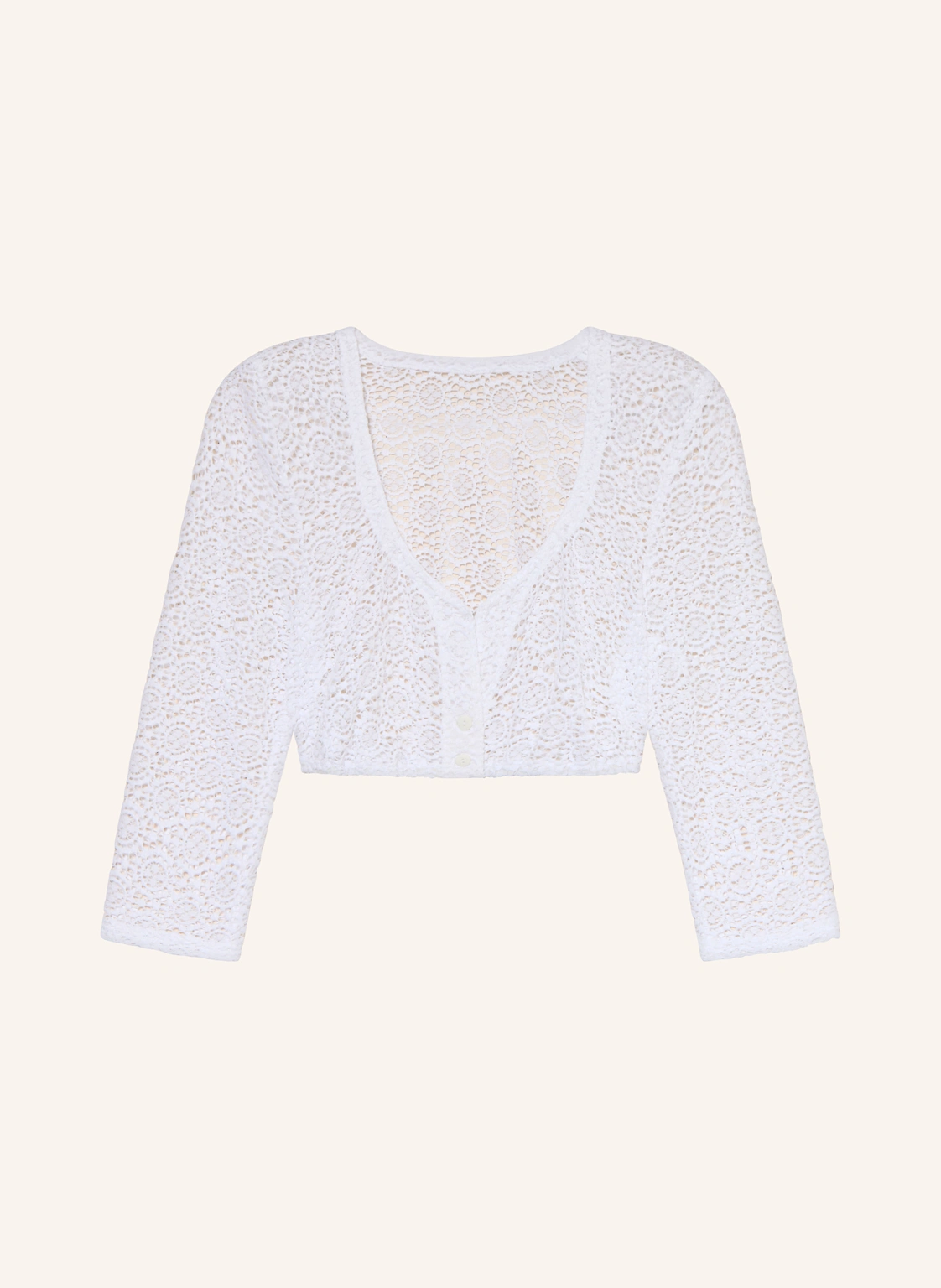 Johann & Johanna Dirndlbluse aus Spitze mit 3/4-Arm