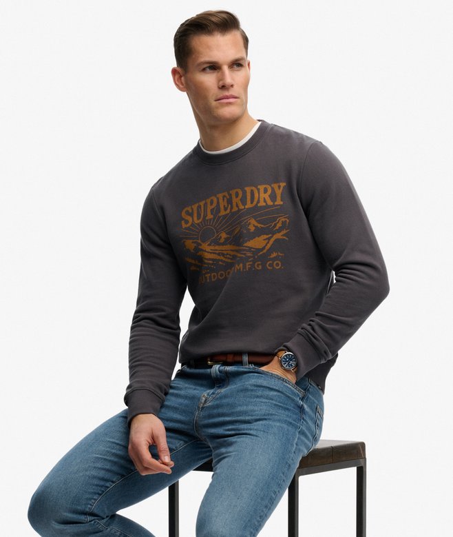 Retro Outdoor Relaxed Sweatshirt
