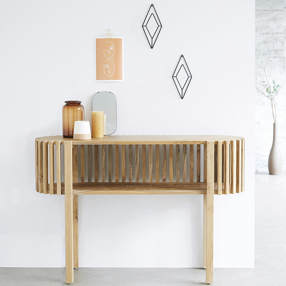 VICTORIA - Console en teck massif