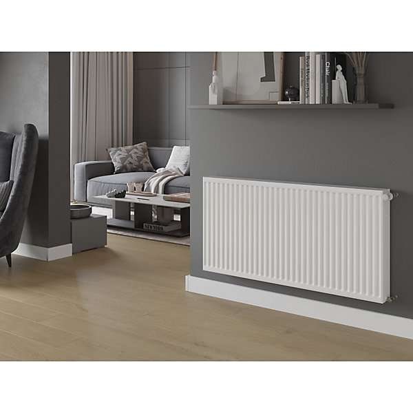 Mexen C22 radiateur plat 400 x 800 mm, raccordement latéral, 948 W, blanc - W422-040-080-00