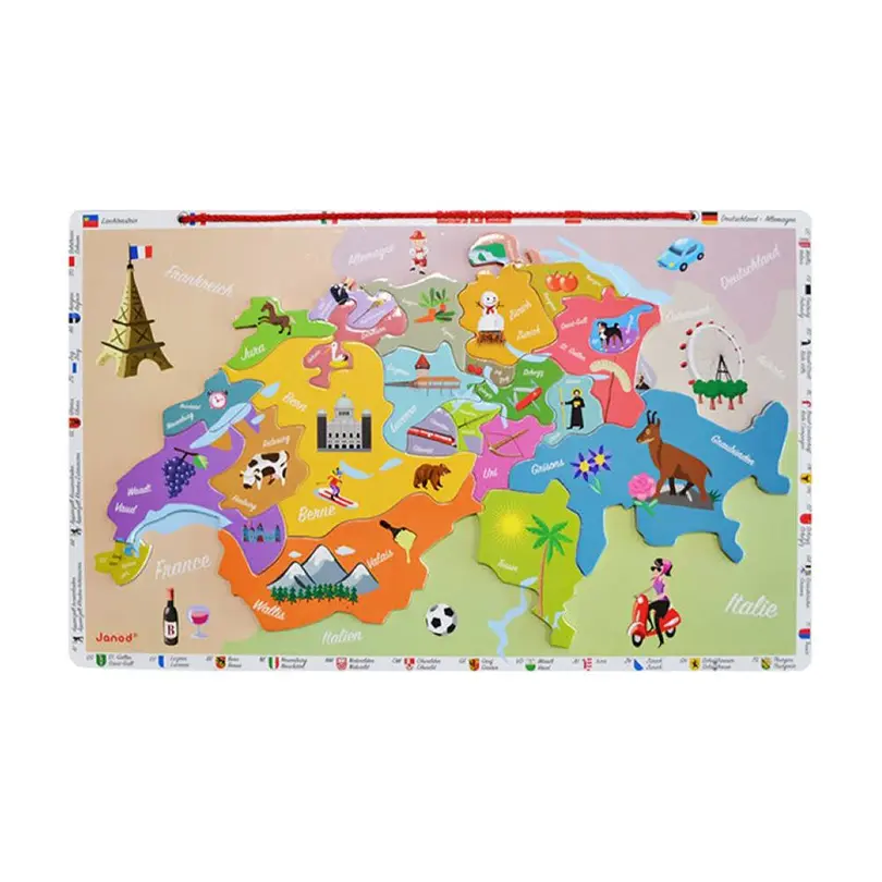 Puzzle 24-teilig Schweiz
