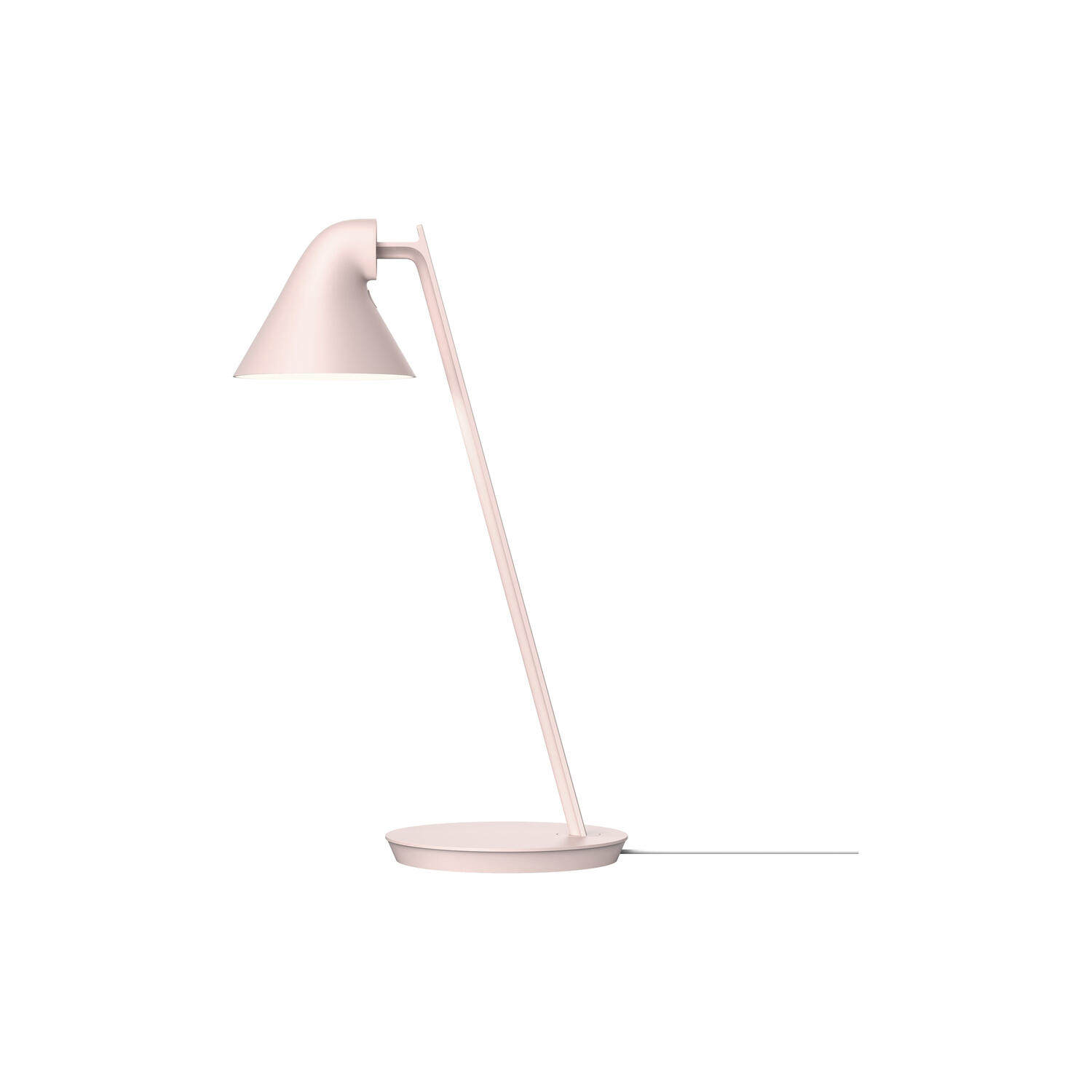 NJP Mini bordlampe, sart rosa