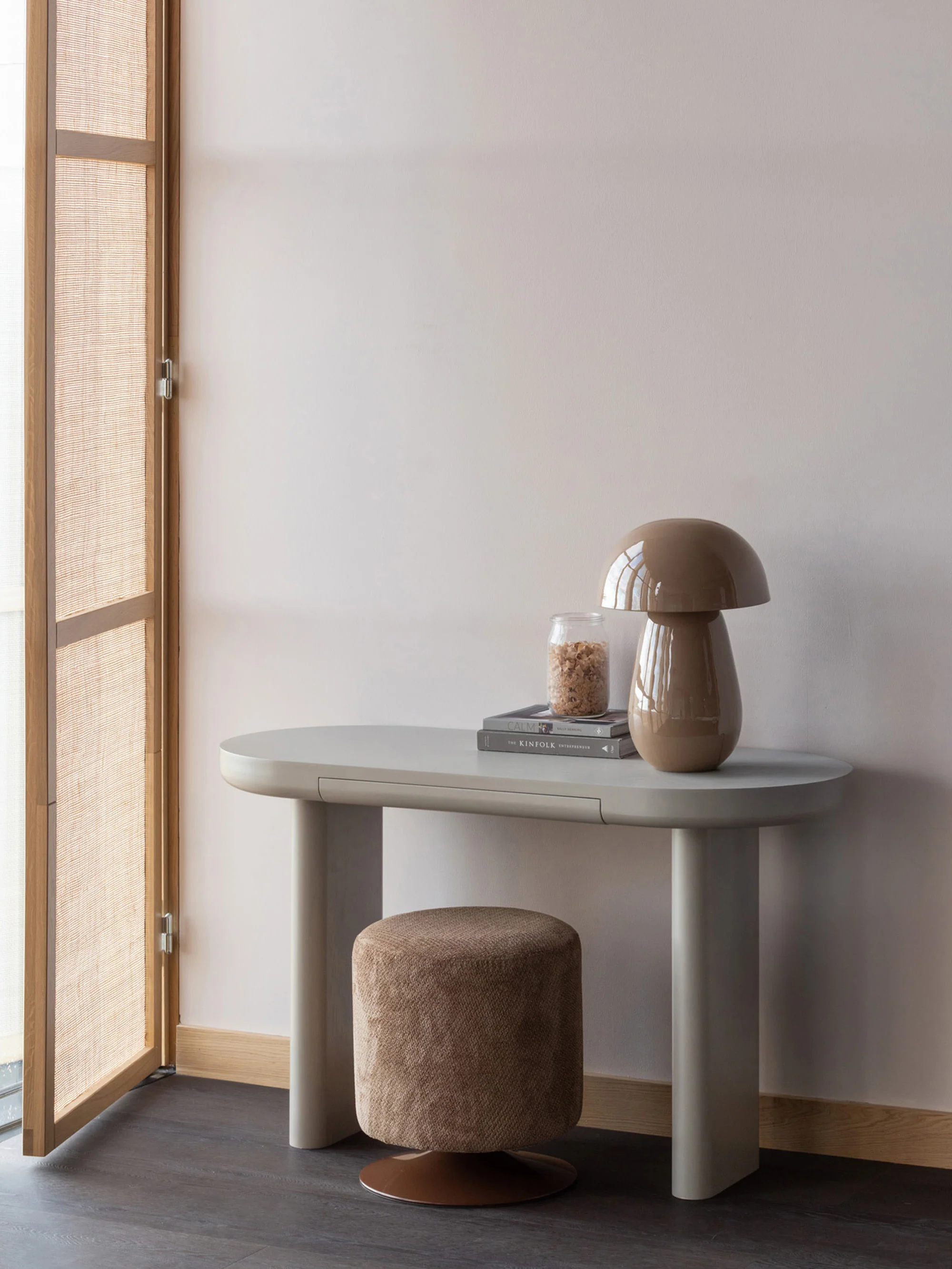 Holz-Konsole Mael mit Schublade