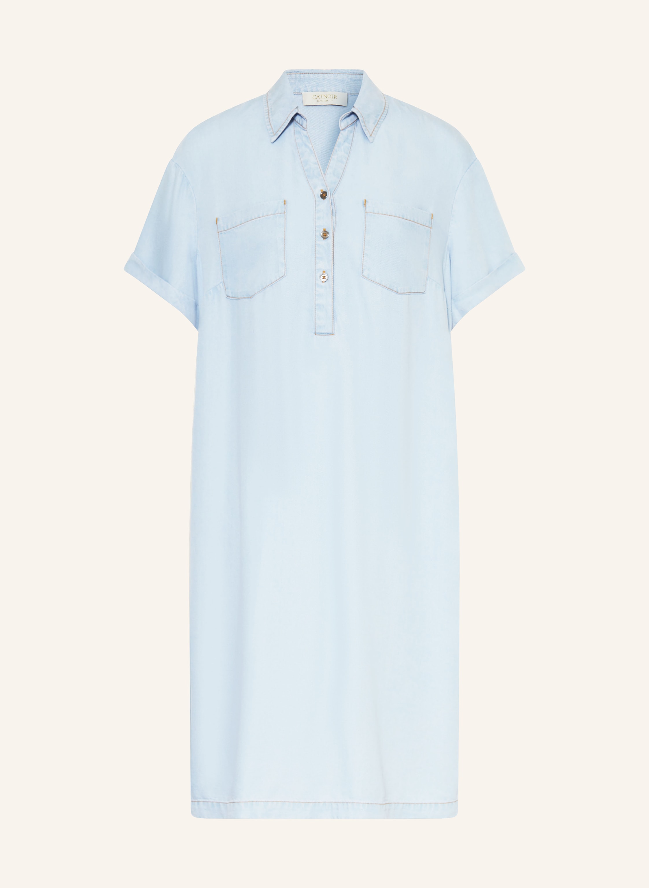 CATNOIR Kleid in Jeansoptik