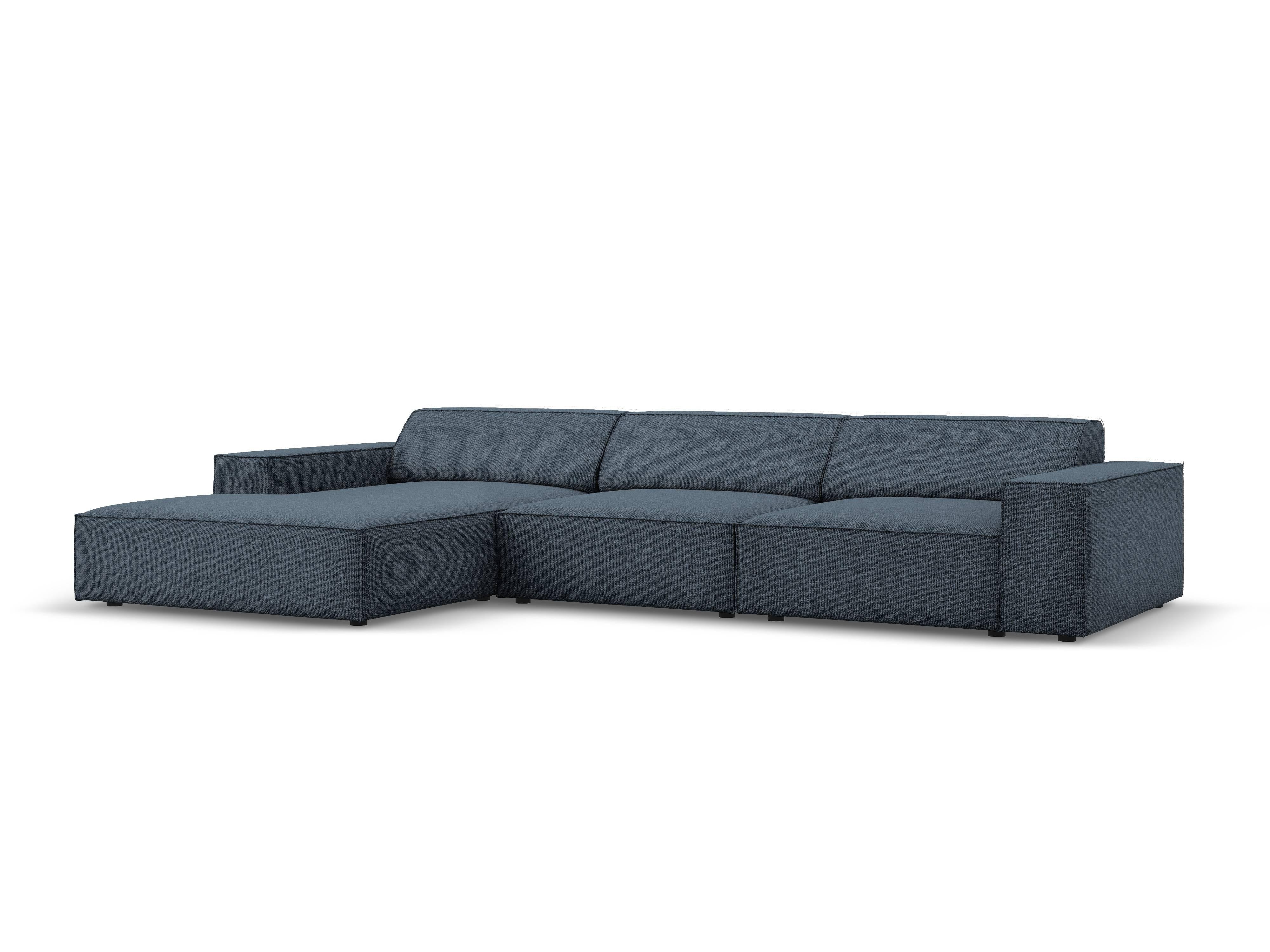 4-zitshoekbank Jodie links chenille