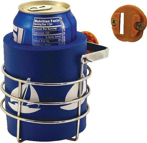 Shoreline Marine Drink/Mug Holder with Brass Details