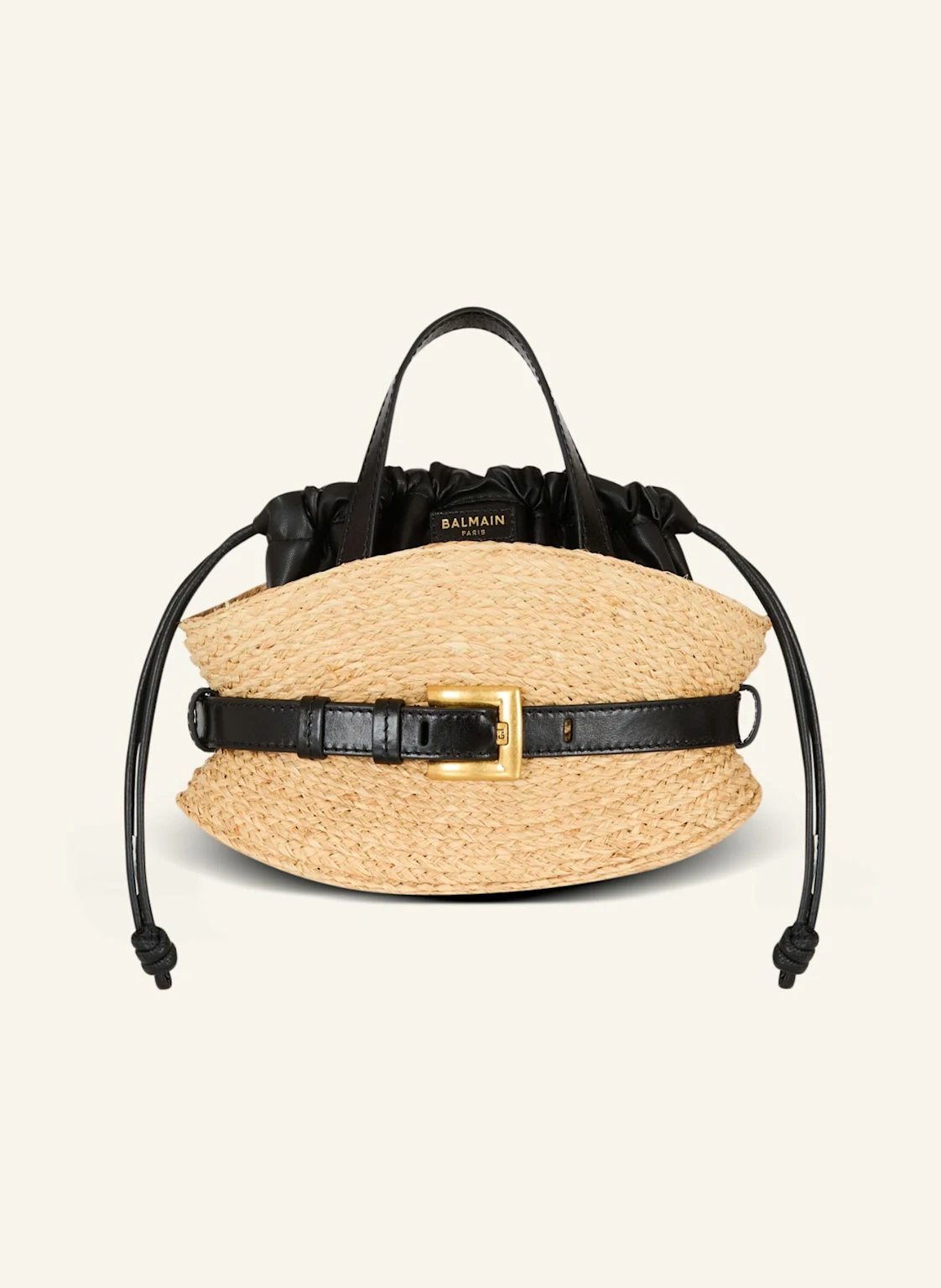 BALMAIN Mini-Tasche Shuffle aus Bast