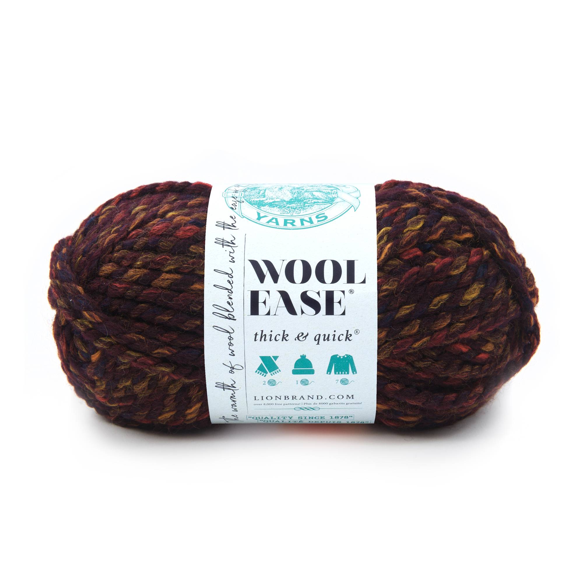 Lion Brand Harvest Wool-Ease Thick & Quick 170g