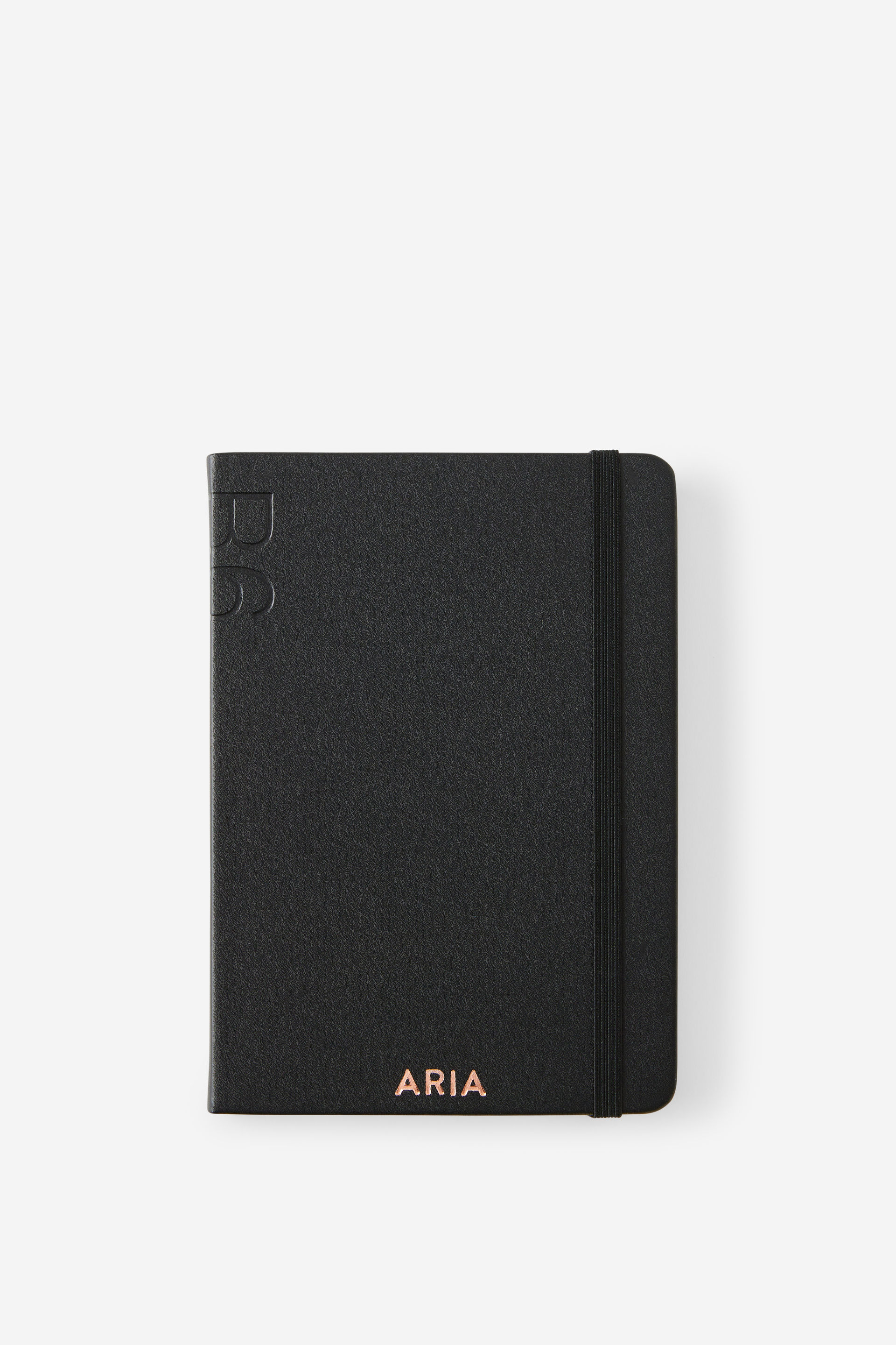 Personalised B6 Hard Cover Lined Notebook