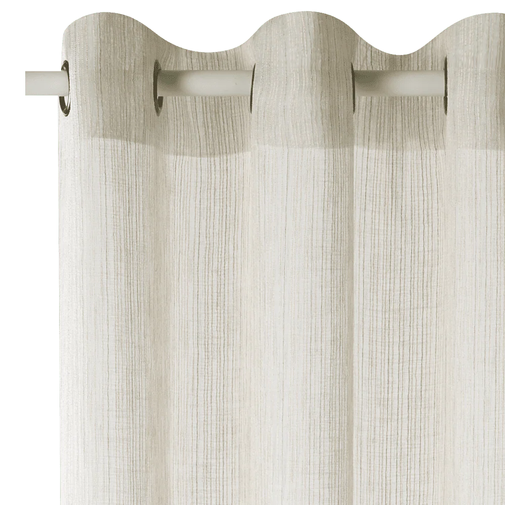 Voilage ORIENT coloris lin 140 x 240 cm