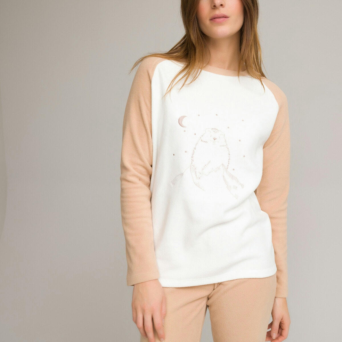 Pyjama en maille micro polaire