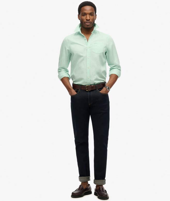 Cotton Linen Long Sleeve Shirt