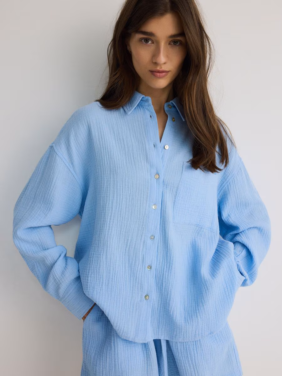 Muslin Cotton Shirt