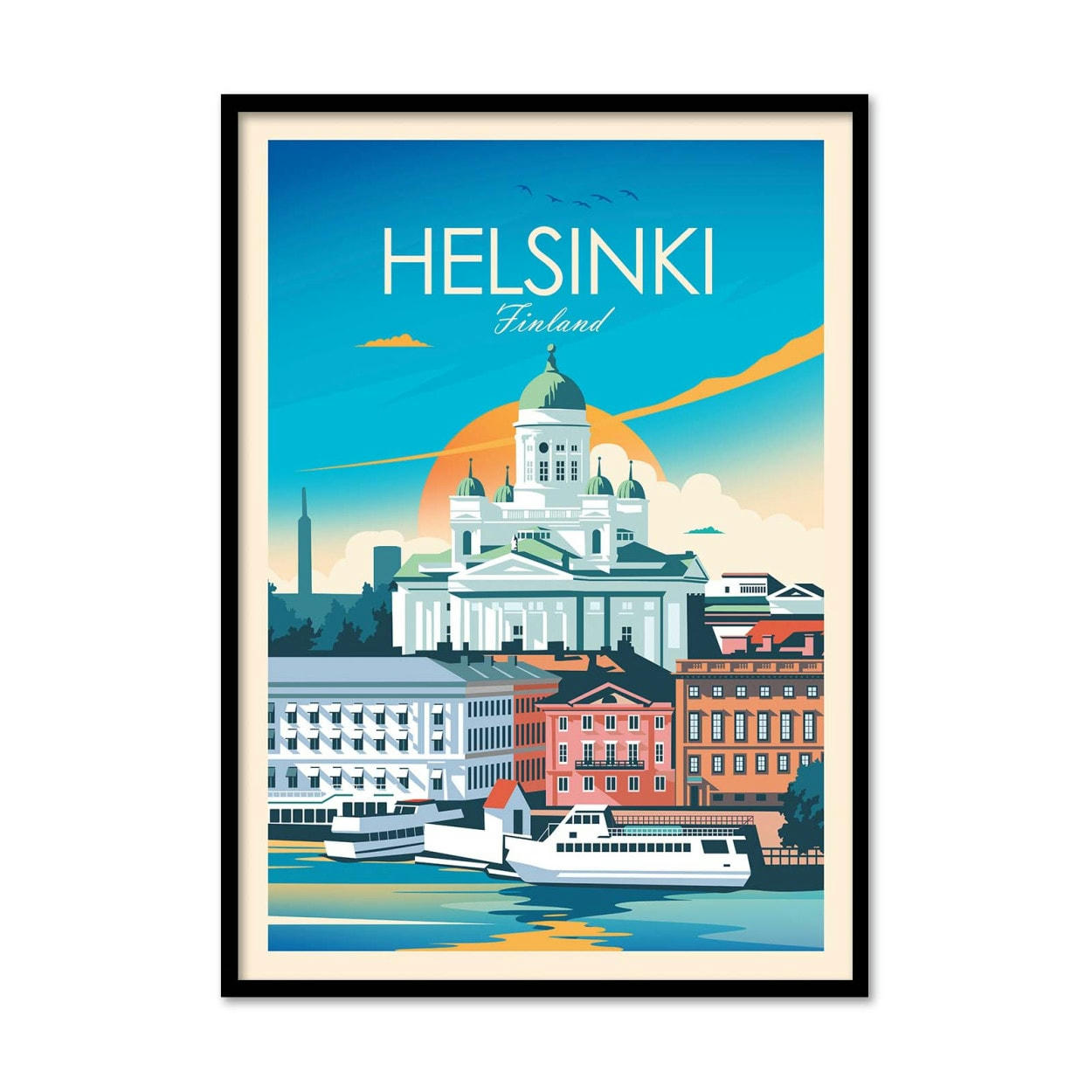 STUDIO INCEPTION - HELSINKI FINLAND - STUDIO INCEPTION - Affiche d'art 30 x 40 cm