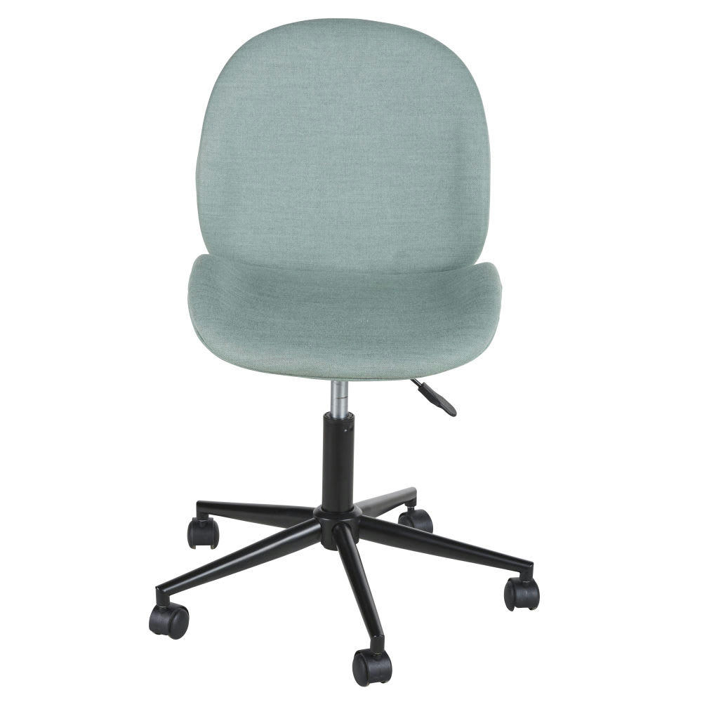 Tampico - Chaise de bureau enfant réglable à roulettes verte