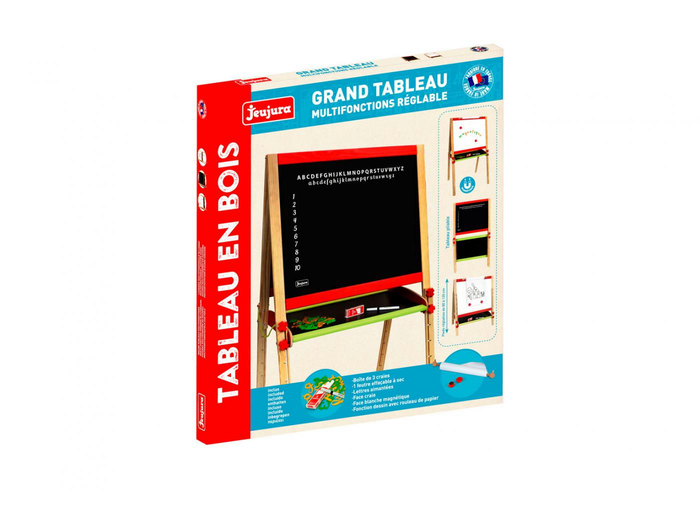 - Grand tableau multifonctions réglable