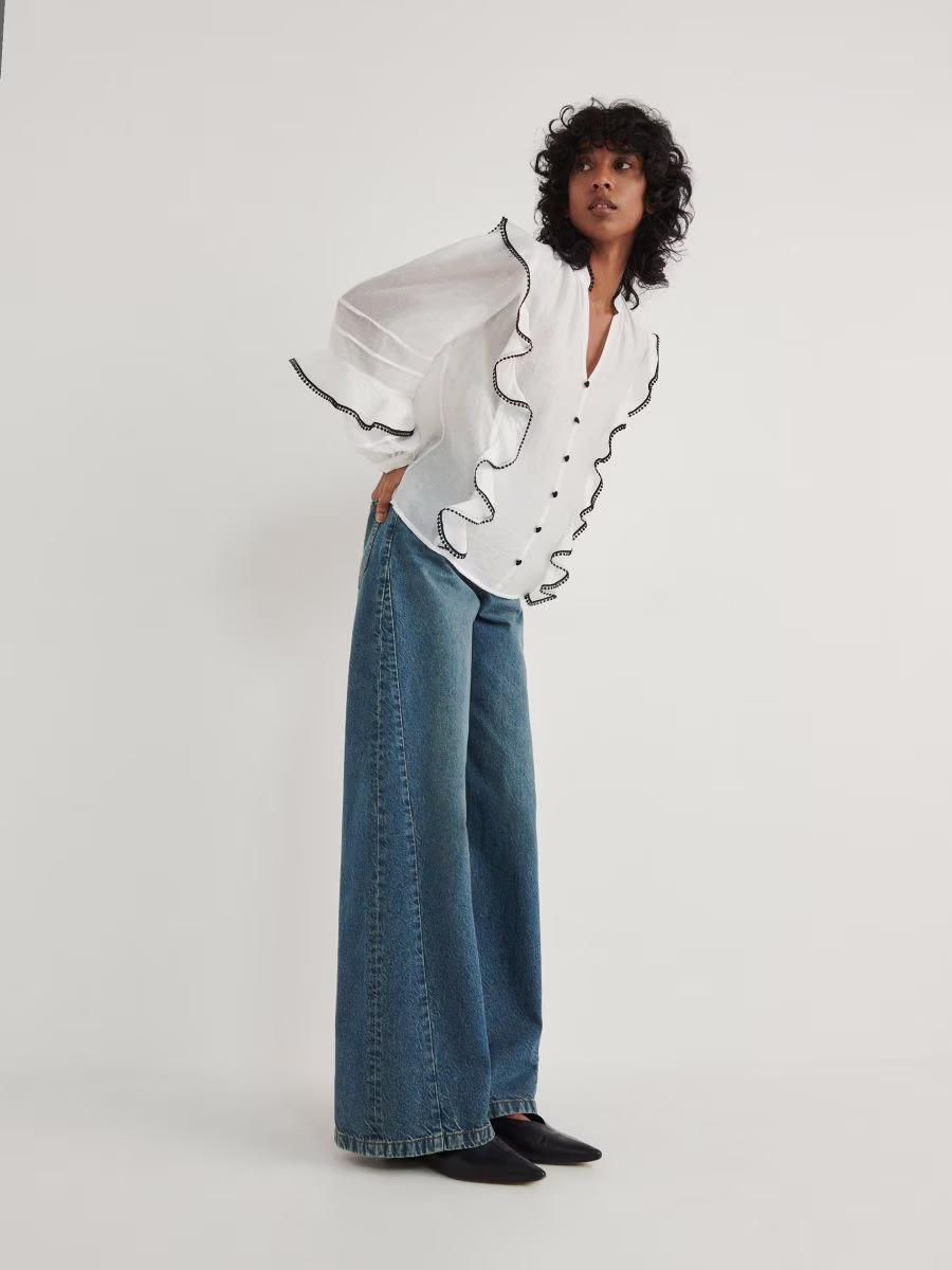 Ruffle Blouse
