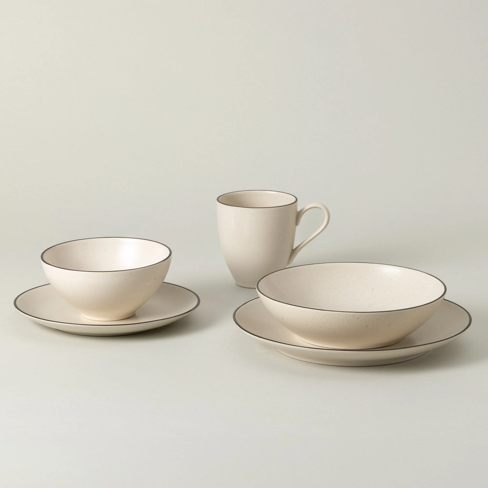 5-Piece Dinnerware Set Augusta