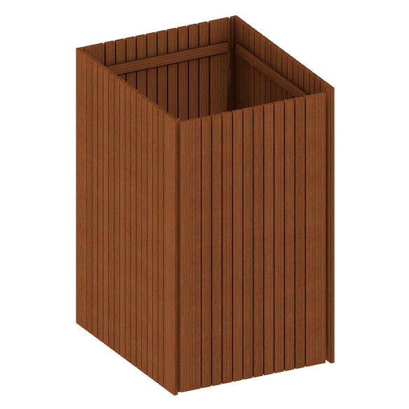 Mülltonnenbox »BINTO«, 69 x 118 x 85 cm (BxHxT), 692,07 Liter