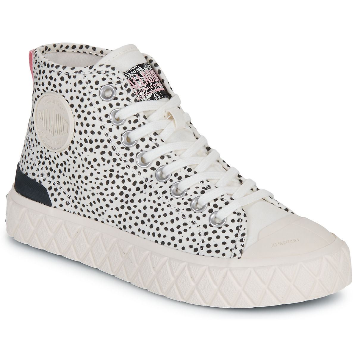 Palladium - PALLA ACE MID FEST - Black / White