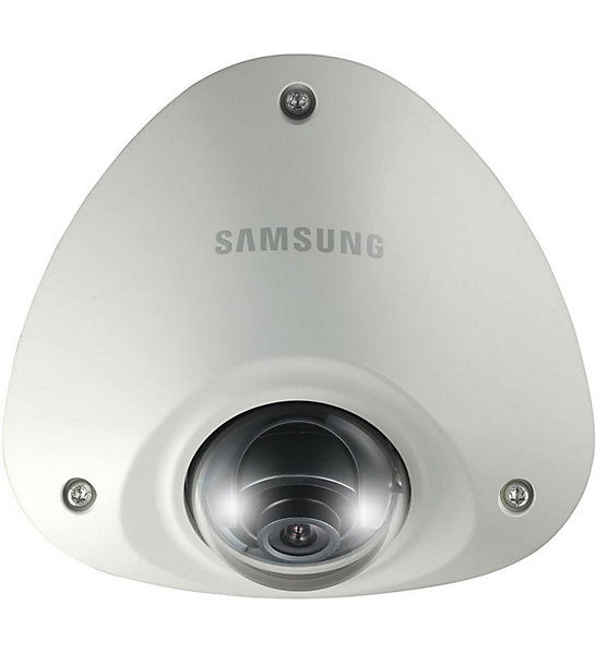 Mini Caméra Dôme IP plafond Full HD 2Mp Samsung compatible NVR Réseau PoE SNV-6012MP