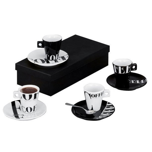 Zestaw do serwowania kawy COFFEE STYLE, 8 elementów, ZELLER