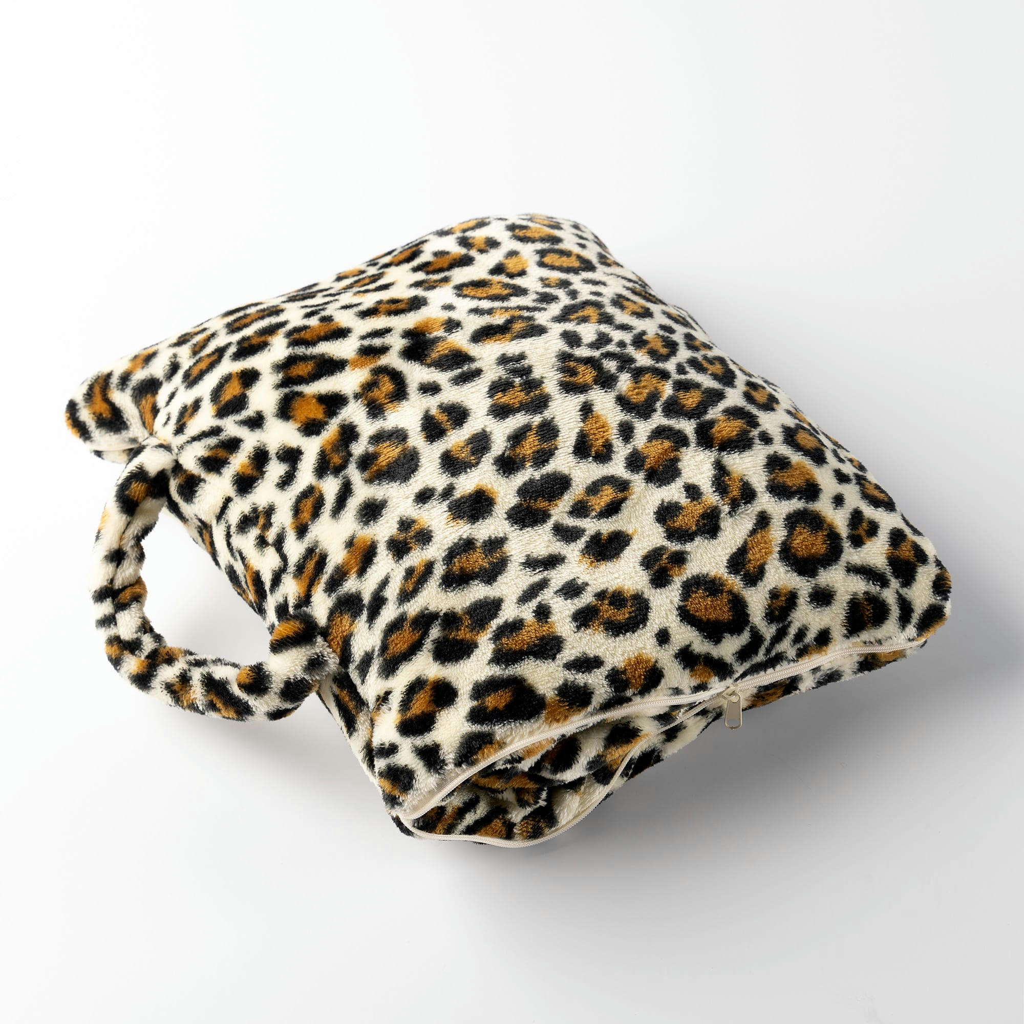 TANJA - TANJA - Plaid to Go - 130x150 cm - Pumice Stone Leopard - idéal pour l