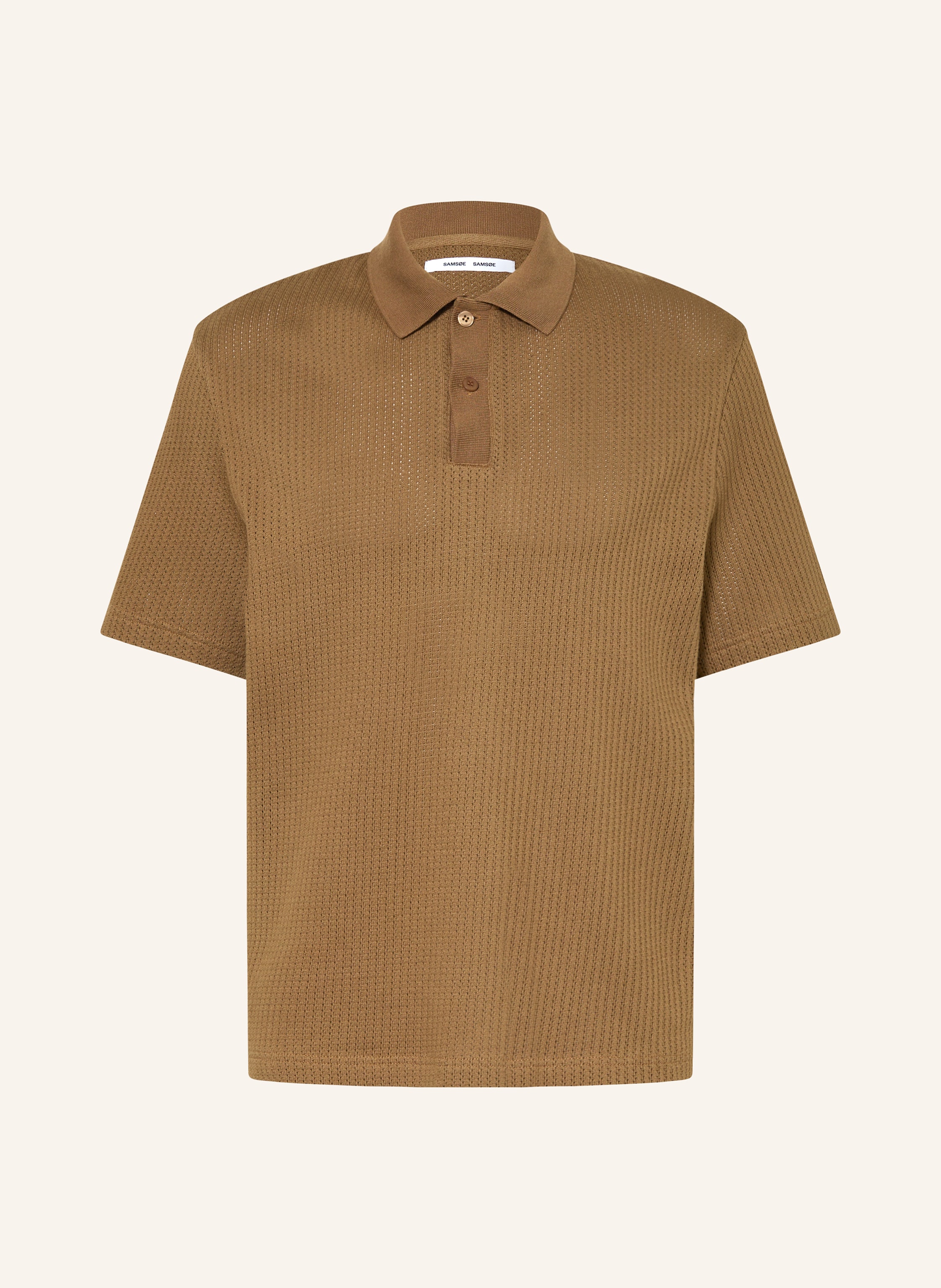SAMSØE  SAMSØE Strick-Poloshirt SAJASE