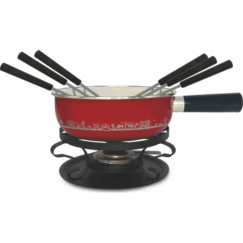 Fondue-Set 8-teilig Alpes